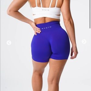 NVGTN cobalt seamless shorts